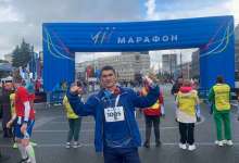 Карталинец пробежал 🏃‍♂️ челябинский марафон
