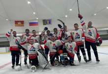 Наша хоккейная 🏒 команда в финале "Уральской метелицы"